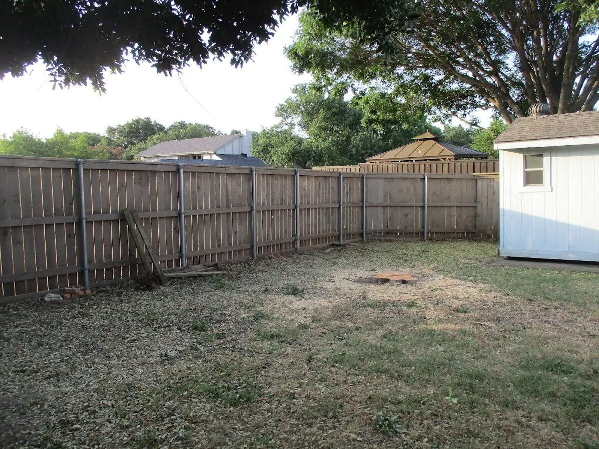 Cleared yard after professional tree removal in Kylertown